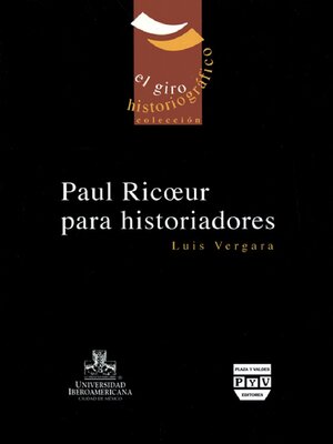 cover image of Paul Ricoeur para historiadores